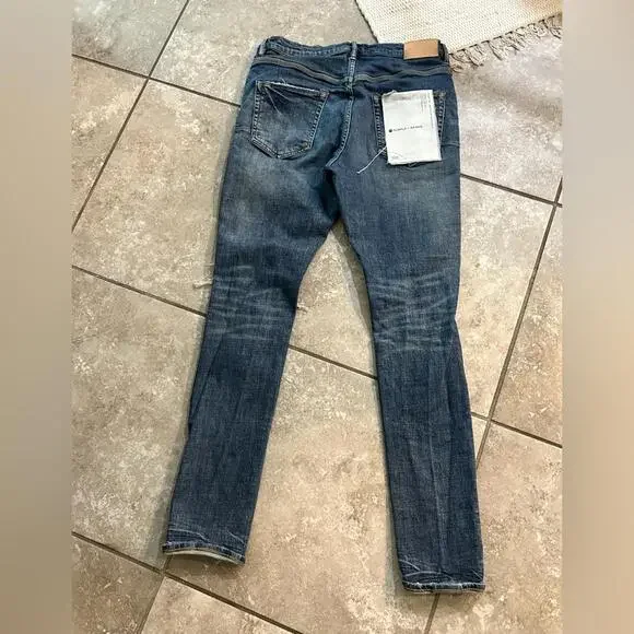 Purple Brand P002 Slim Leg size 32 Men’s Jeans - Picture 2 of 5